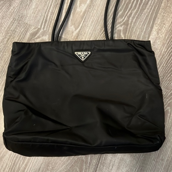 Prada Bags Prada Black Nylon Shoulder Bag Poshmark